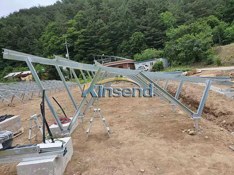 ground solar pv structure