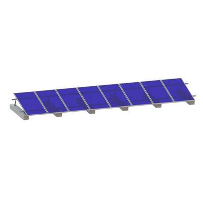 système de montage solaire réglable pour toit en métal pour toit plat