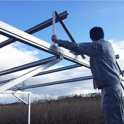 systèmes de montage de ferme solaire agricole