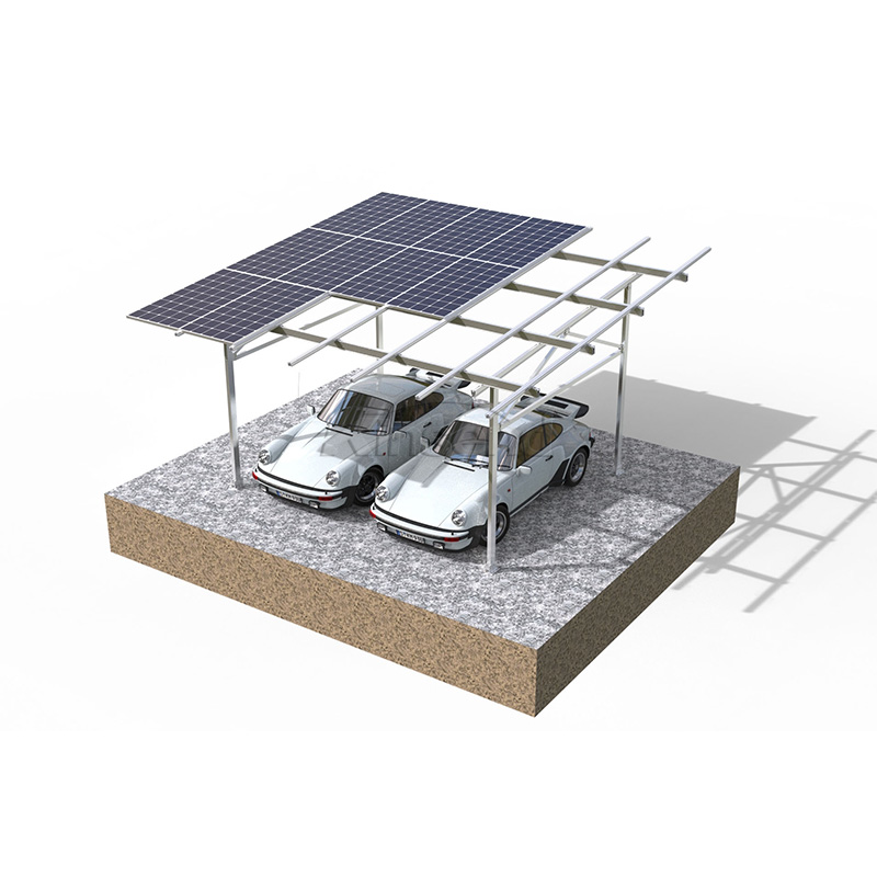 Structure solaire étanche pour parking