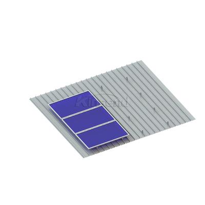 Support solaire pour toit en métal à joint debout