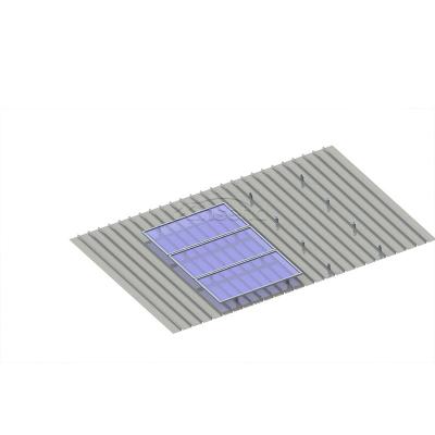 Pinces solaires à joint debout pour système de toit en métal