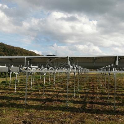 systèmes de montage de ferme solaire agricole