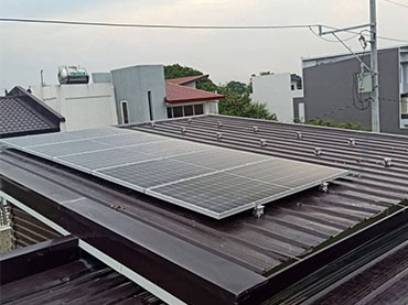 Système de montage universel trapézoïdal pour toit métallique, Philippines
