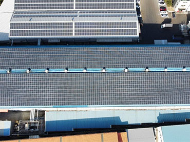 Projet de toit en métal solaire 809.97KW, Corée