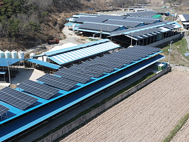 Système de montage de toit en métal 598KW, Corée