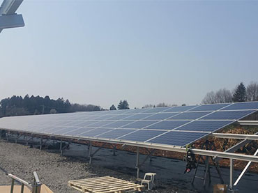 projet de sol solaire 860KW , Japon