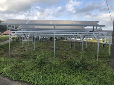 Le système de montage de ferme solaire Kinsend offre une maison confortable pour votre agriculture verte
