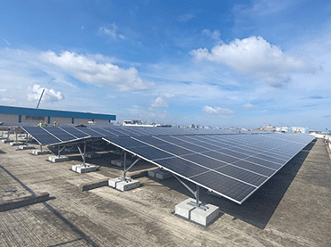 Système de montage sur toit plat en acier ZAM 948KW, Singapour